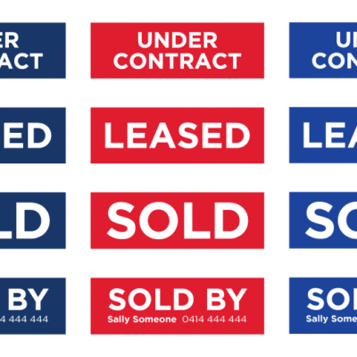 ALL REMAX SOLD LEAESD & UNDER CONTRACT STICKES